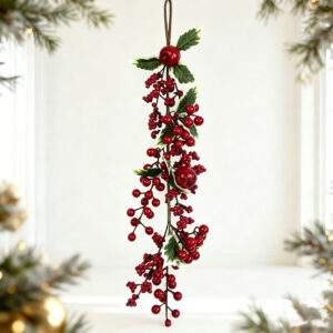 Red fruit pendant
