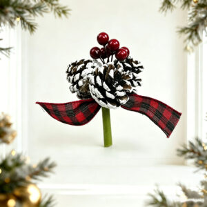 Small pinecone branch