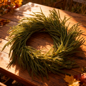 Pine needles garland